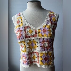 Crochet Patterned Top